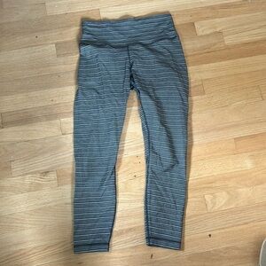 mid rise lulu leggings striped